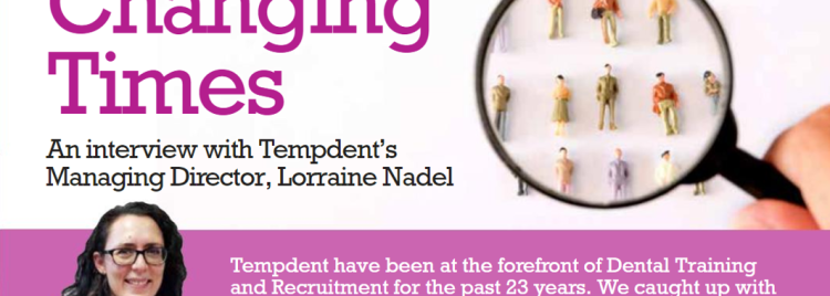 Tempdent Managing Director Lorraine Nadel Featured in Modern Dentist Magazine